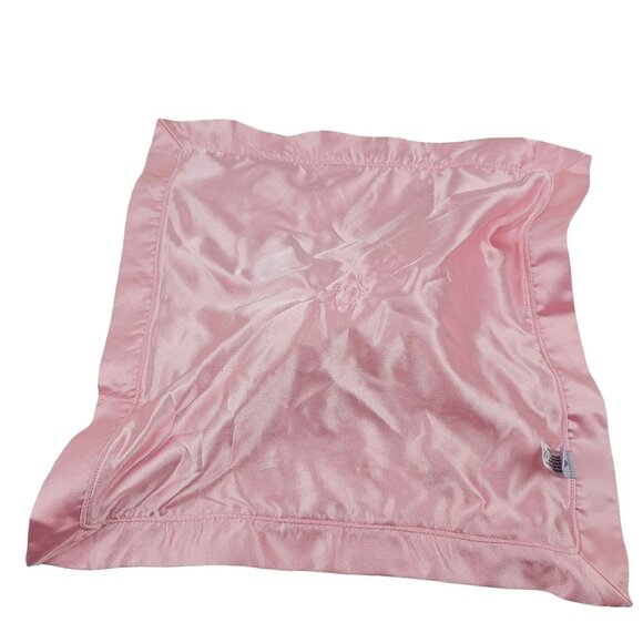 Mary Meyer Baby Elephant Plush Lovey Security Blanket Ella Bella Satin Edge - Picture 6 of 12